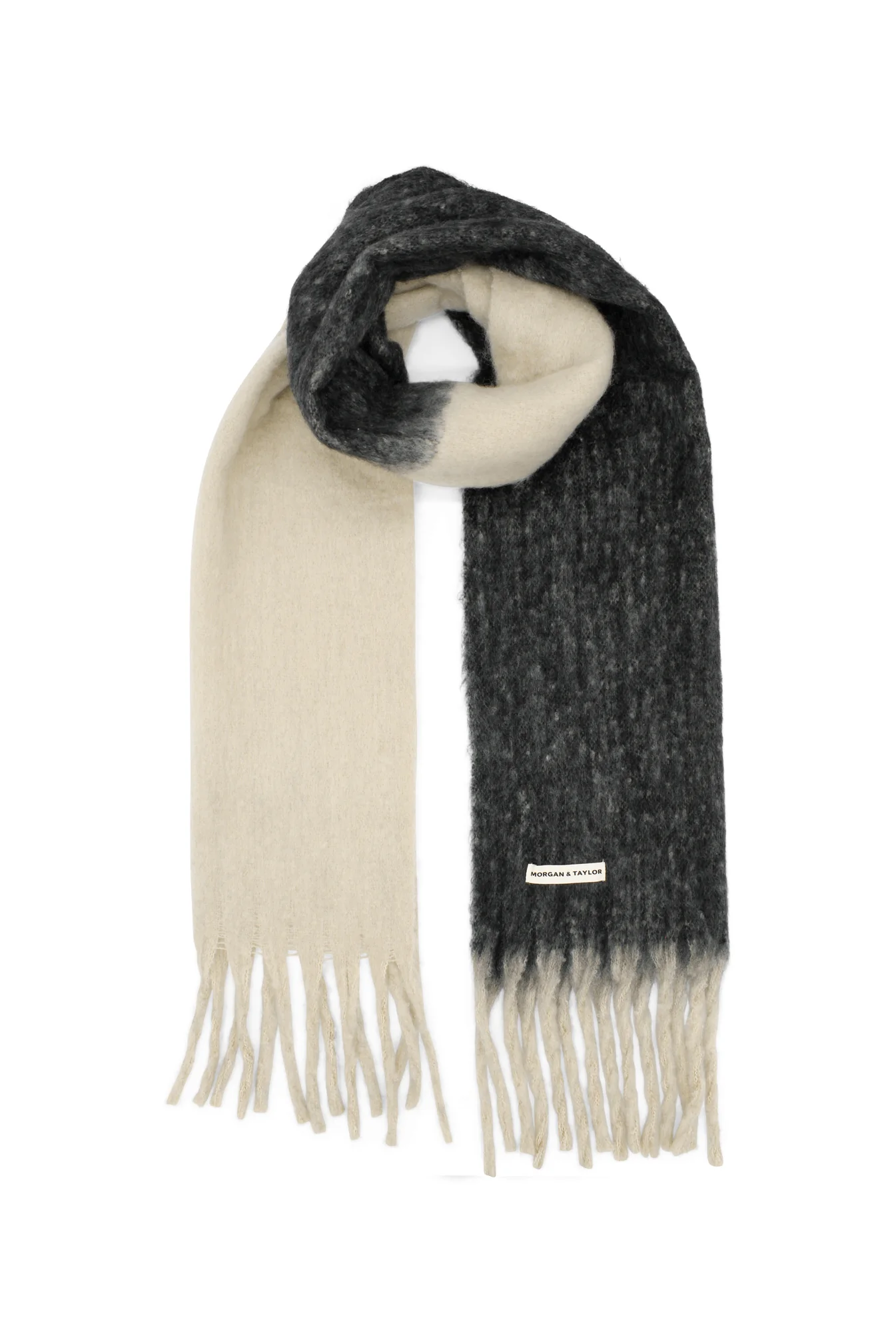 Cosette Chunky Two-Toned Scarf - Image 3