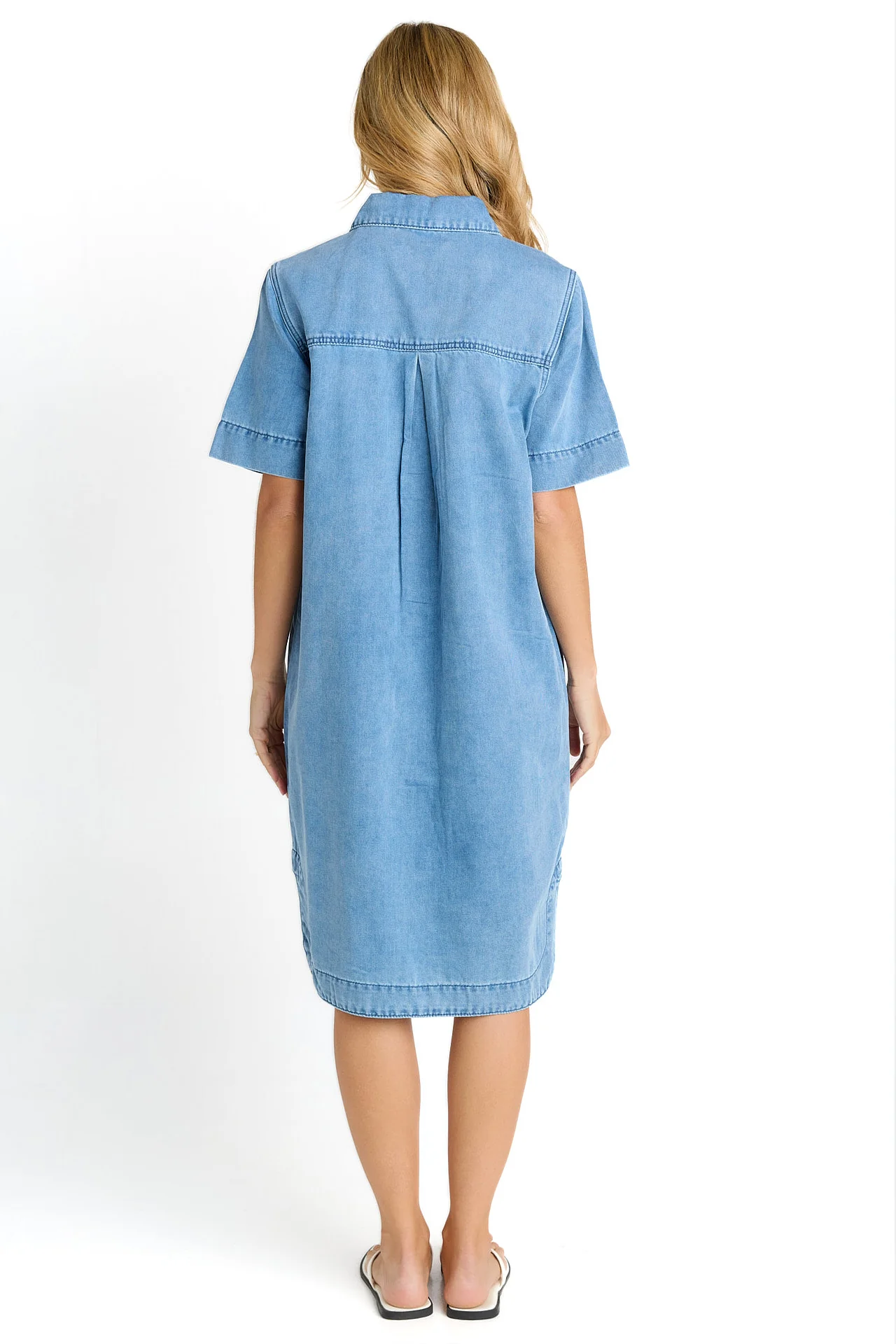 Dawson Denim Dress - Image 3