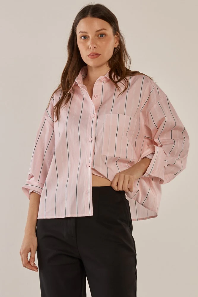 Erin Crop Shirt