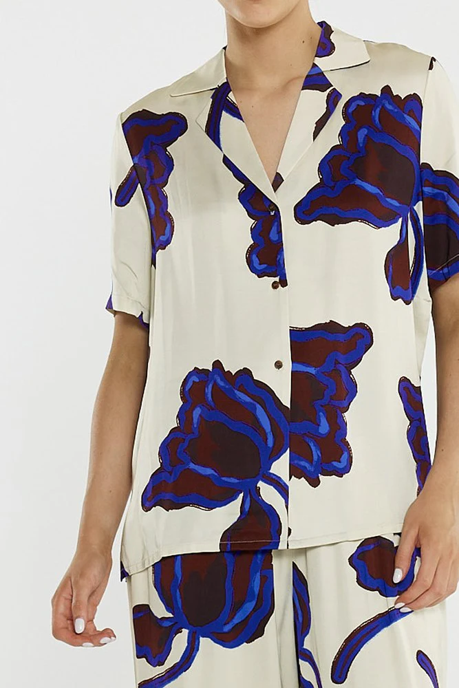 Jade Satin Shirt - Image 3
