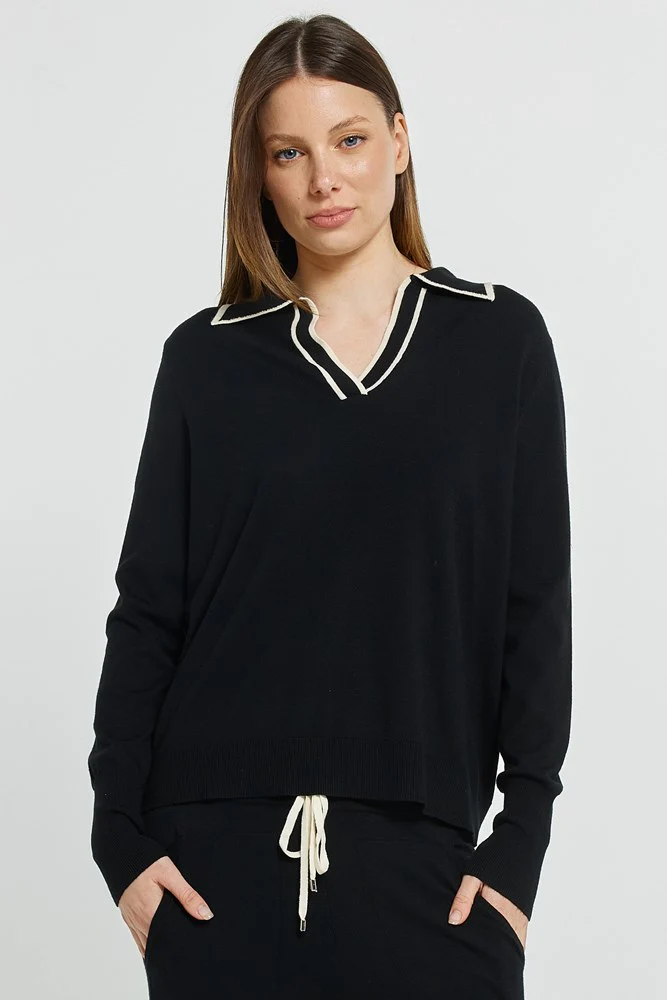 Makenna Polo Sweater