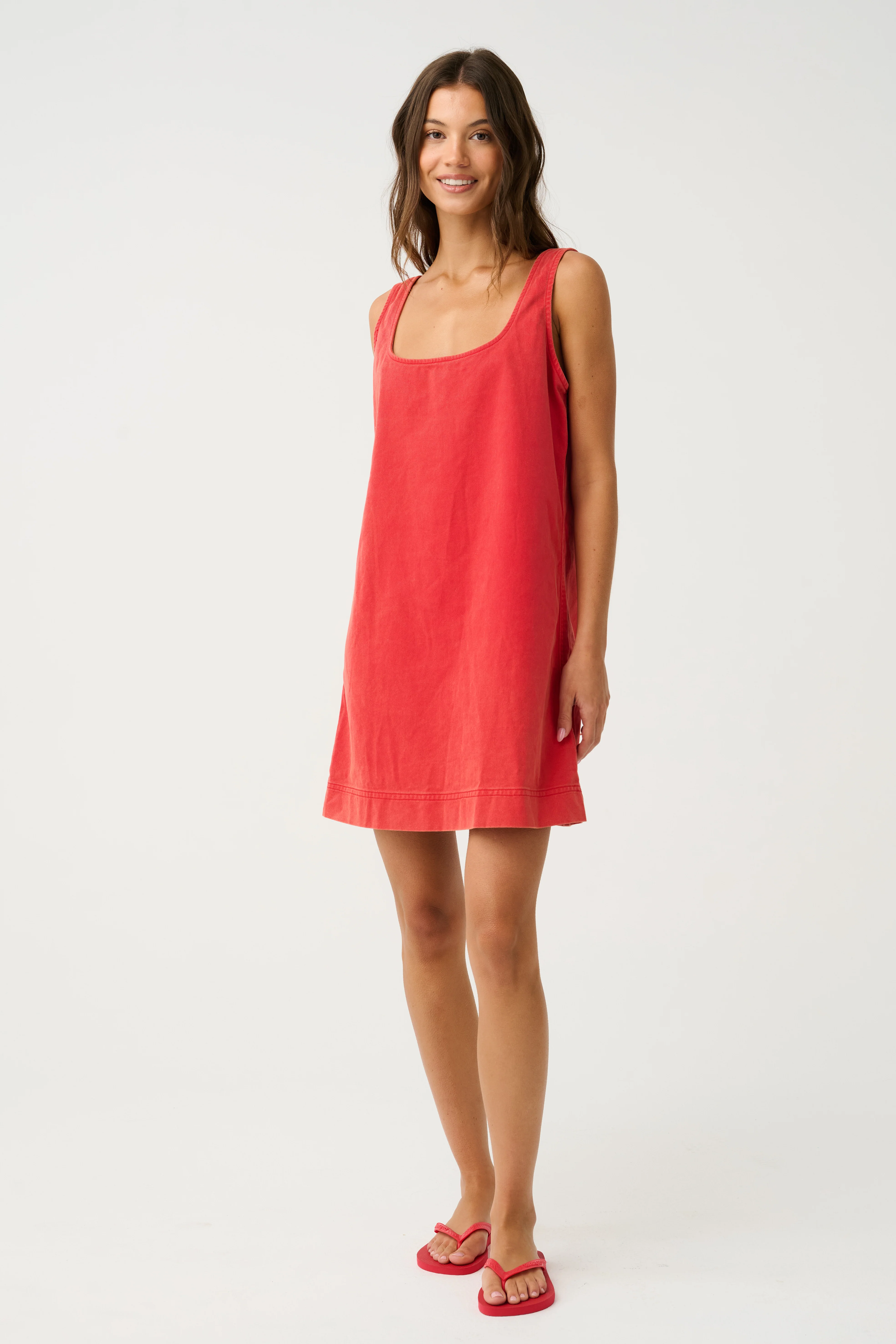 NOA MINI DRESS - Ruby Denim - Image 3
