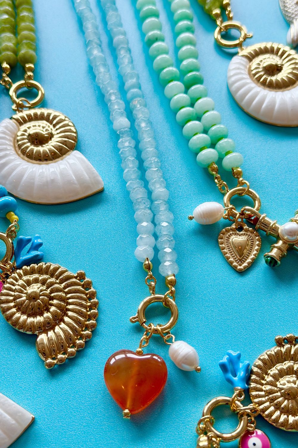 Santorini Heart Necklace - Image 2