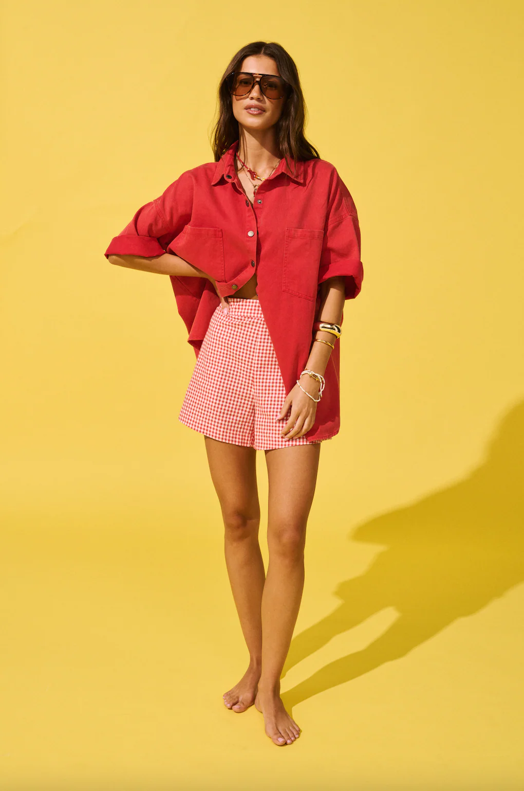 STELLA DENIM SHIRT - Ruby Denim - Image 7