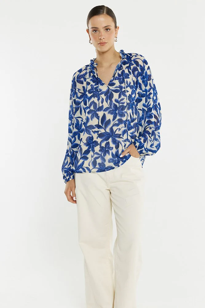 Willow Tie Front Blouse - Image 2